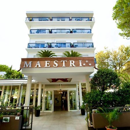 Hotel Maestri Riccione Exterior foto
